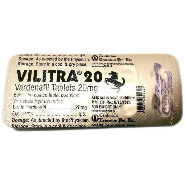 Käufen Vilitra 20mg online apotheke deutschland